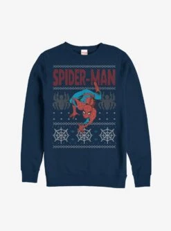 Marvel Ugly Christmas Sweater Spider-Man Crawl Sweatshirt
