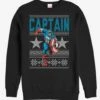 Marvel Captain America Star Ugly Christmas Sweater Sweatshirt