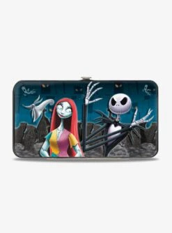 The Nightmare Before Christmas Sally, Jack & Oogie Boogie Hinged Wallet