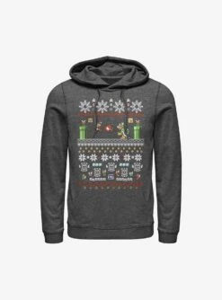 Super Mario Christmas Game Hoodie