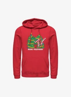 MTV Christmas Tree Logo Hoodie