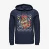 Super Mario Bowser Princess Wreath Ugly Christmas Sweater Hoodie