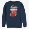 Disney Toy Story Pizza Planet Alien Christmas Stocking Crew Sweatshirt