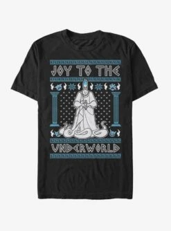 Disney Hercules Hades Joy To The Underworld Ugly Christmas T-Shirt
