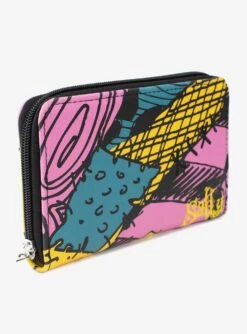 The Nightmare Before Christmas Sally Patchwork Zip Around Wallet