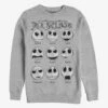 Disney The Nightmare Before Christmas Jack Emotions Crew Sweatshirt