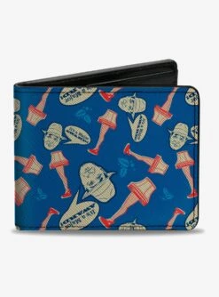 A Christmas Story Lamp Its A Major Award Bifold Wallet