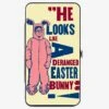 A Christmas Story Ralphie Deranged Easter Bunny Hinge Wallet