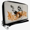 The Nightmare Before Christmas Jack See You In Your Nightmare Zip Around Wallet