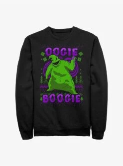 The Nightmare Before Christmas Oogie Boogie Christmas Crew Sweatshirt