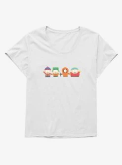 South Park Christmas Guide Holiday Wave Girls T-Shirt Plus Size