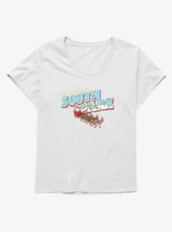 South Park Christmas Guide On The Roof Girls T-Shirt Plus Size