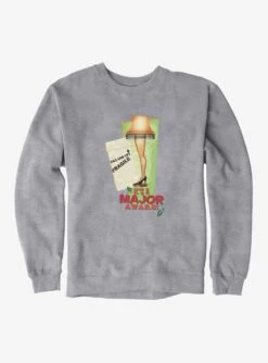 A Christmas Story This End Up Fragile Leg Lamp Sweatshirt