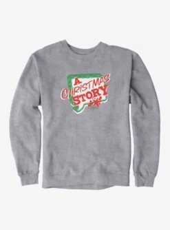 A Christmas Story Bubble Logo Sweatshirt