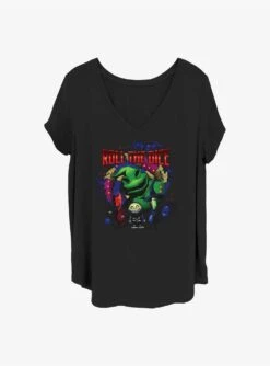 Disney The Nightmare Before Christmas Oogie Boogie Dice Girls T-Shirt Plus Size