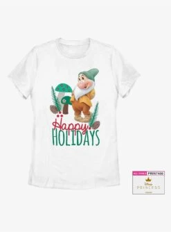 DIsney Snow White And The Seven Dwarfs Bashful Christmas Girls T-Shirt Plus Size