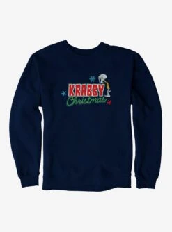 SpongeBob SquarePants Krabby Christmas Lights Sweatshirt