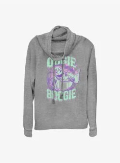 Disney The Nightmare Before Christmas Oogie Boogie Cowl Neck Long-Sleeve Top