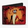 The Nightmare Before Christmas Claws Bifold Wallet