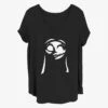 Disney The Nightmare Before Christmas His Sally Girls T-Shirt Plus Size