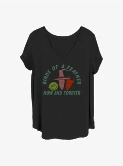 Disney The Nightmare Before Christmas Now And Forever Lock, Shock And Barrel Girls T-Shirt Plus Size