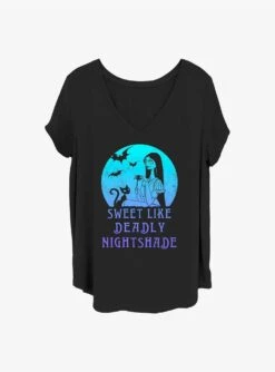Disney The Nightmare Before Christmas Sally Sweet Like Nightshade Girls T-Shirt Plus Size