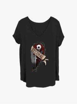 The Nightmare Before Christmas Jack Eternal Girls T-Shirt Plus Size