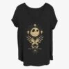 Disney The Nightmare Before Christmas King Jack Girls T-Shirt Plus Size