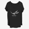 Disney The Nightmare Before Christmas Zero Face Girls T-Shirt Plus Size