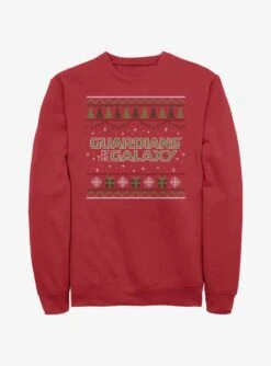 Marvel Guardians Of The Galaxy Christmas Galaxy Sweatshirt