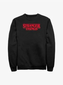 Stranger Things Christmas Lights Logo Sweatshirt