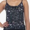 The Nightmare Before Christmas Characters Lace-Up Girls Cami