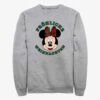 Disney Minnie Mouse Frohliche Weihnachten Merry Christmas In German Sweatshirt