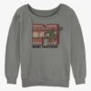 MTV Christmas Girls Slouchy Sweatshirt