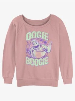 Disney The Nightmare Before Christmas Oogie Boogie Girls Slouchy Sweatshirt