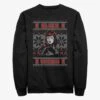 Marvel Black Widow Ugly Christmas Sweatshirt
