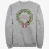 Star Wars Christmas Wreath Icon Fill Sweatshirt