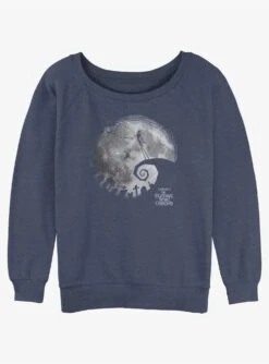 Disney The Nightmare Before Christmas The Grave Moon Girls Slouchy Sweatshirt