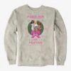 Barbie Fabulous And Festive Ugly Christmas Pattern Sweatshirt