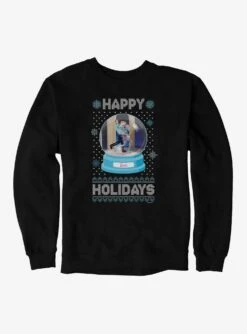 Barbie Snowglobe Holidays Ugly Christmas Pattern Sweatshirt
