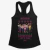 Barbie Merry Christmas Let's Rock Ugly Christmas Pattern Girls Tank