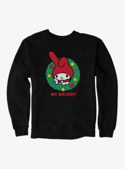 My Melody Happy Holidays Christmas Wreath Sweatshirt