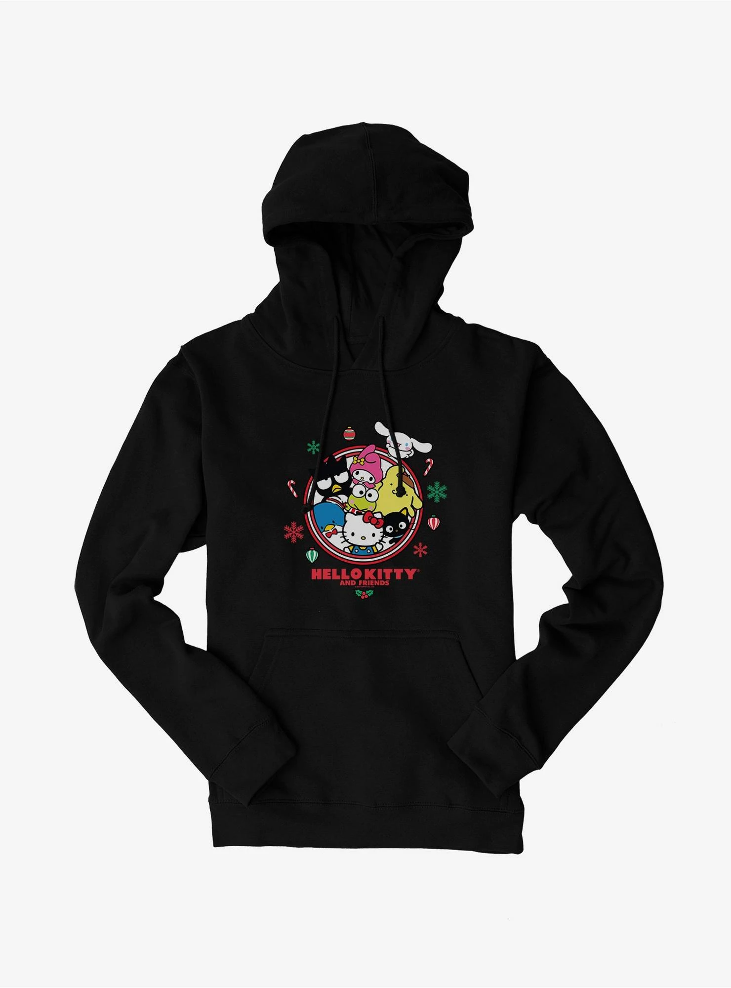 Hello Kitty And Friends Christmas Decorations Hoodie 1 Hello Kitty And Friends Christmas Decorations Hoodie