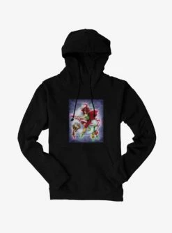 Christmas Witch Hoodie By Brigid Ashwood