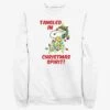 Peanuts Snoopy Tangled In Christmas Spirit Sweatshirt