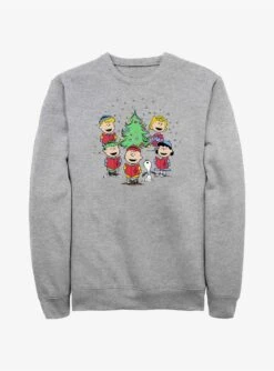 Peanuts Snoopy And Friends Christmas Caroling Sweatshirt
