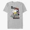 Peanuts Merry & Bright Christmas Lights T-Shirt