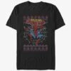 Marvel Spider-Man Web Jump Ugly Christmas T-Shirt