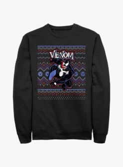 Marvel Venom Venomous Ugly Christmas Sweatshirt