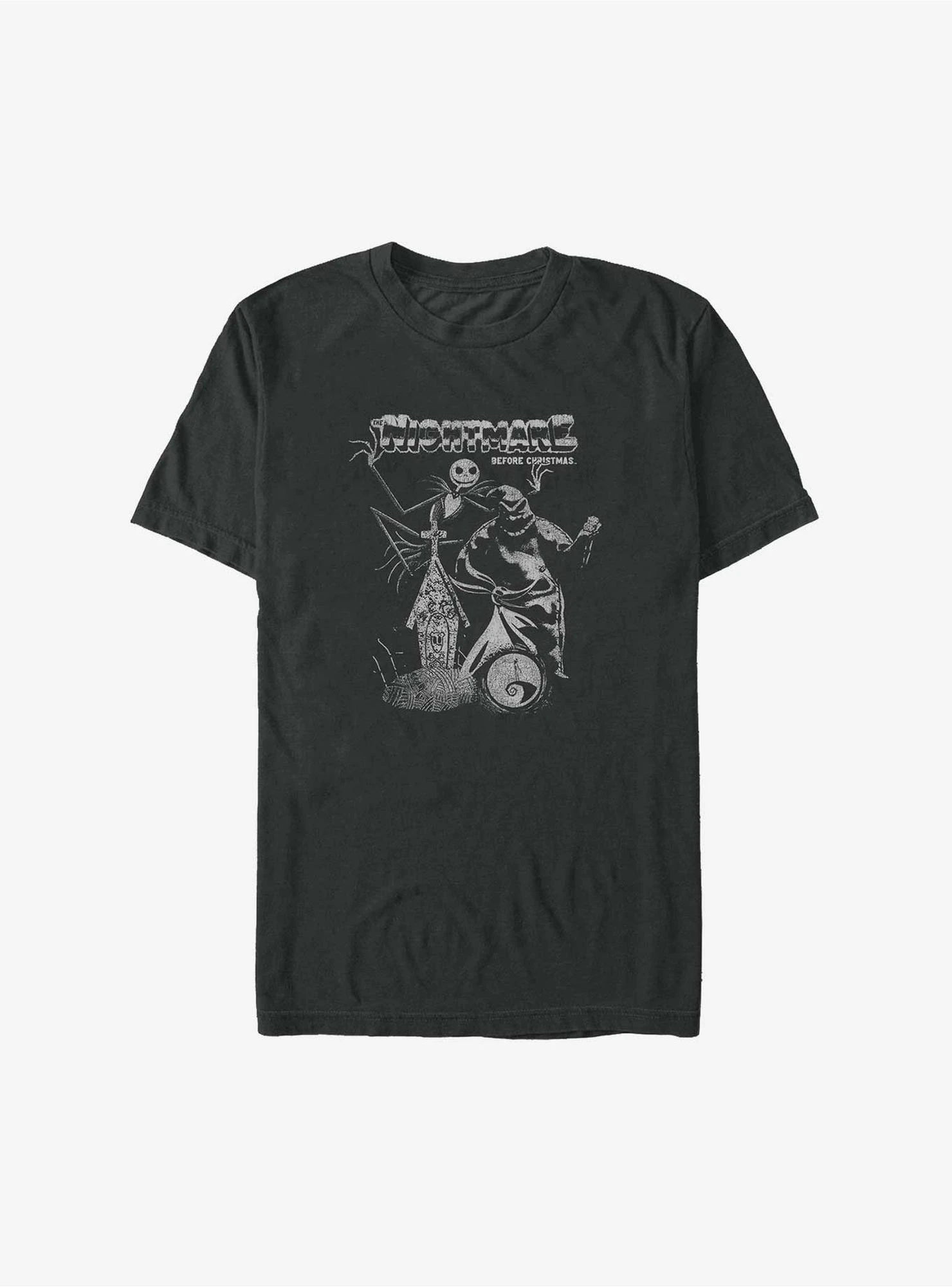 Disney The Nightmare Before Christmas Spook Bros Jack And Oogie Big & Tall T-Shirt 1 Disney The Nightmare Before Christmas Spook Bros Jack And Oogie Big & Tall T-Shirt